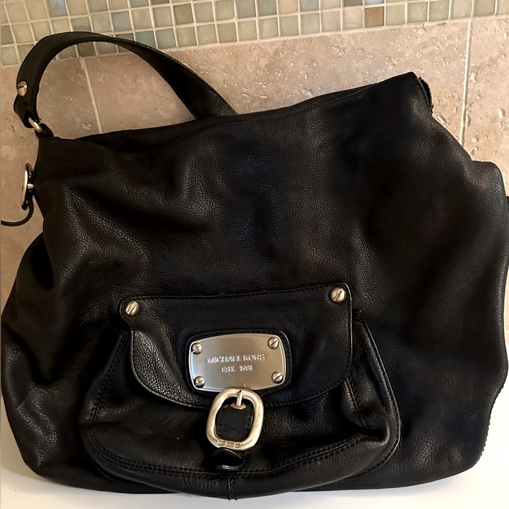 Michael Kors Hudson Downtown Bag (**Needs very minor stitching repair**)